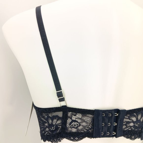 TAHARI BLUE 36C/LARGE BRA SET - Picture 12 of 16